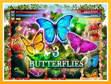 Máquina de jogos 3 Butterflies - jogar por dinheiro