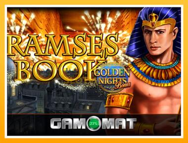 Máquina de jogos Ramses Book Golden Nights - jogar por dinheiro